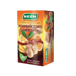 Belin Herbatka owocowa Pomarańcza dwukomorowa 20 x 2 g<br>(Data 30.11.2025)