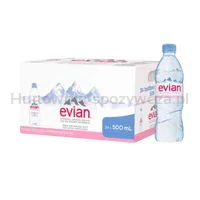 Woda Evian Niegazowana 500 Ml Pet