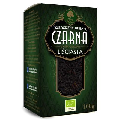 Dary Natury Herbata Czarna Liściasta Bio 100 G [BIO]