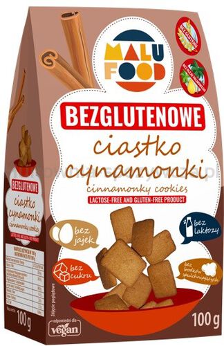 Ciastka kruche cynamonki BEZGL. B/C 100g