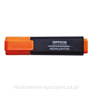Zakreślacz Fluorescencyjny Office Products, 1-5Mm (Linia), Pomarańczowy