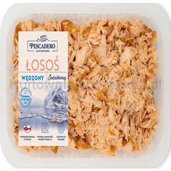 Pescadero Łosoś wędzony na gorąco sałatkowy 500g