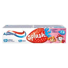 Aquafresh Splash Strawberry Pasta do zębów z fluorkiem 50 ml