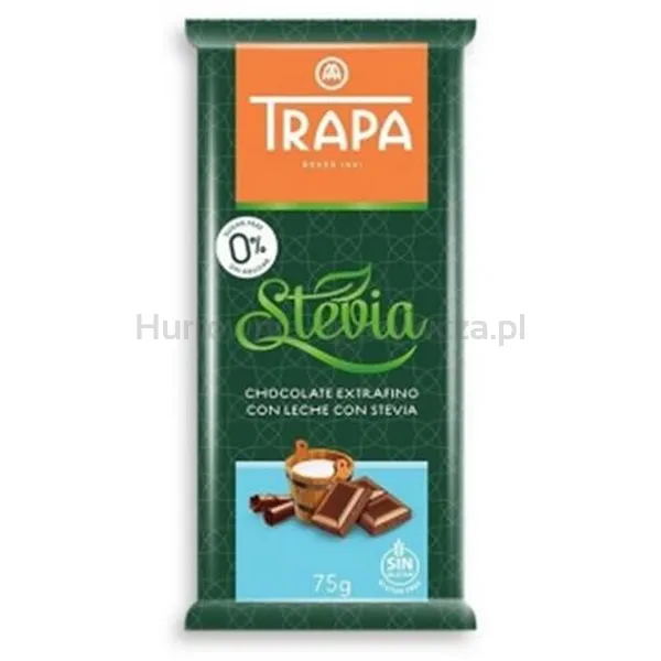 Czekolada Mleczna Crunch Ze Stewią 75 G
