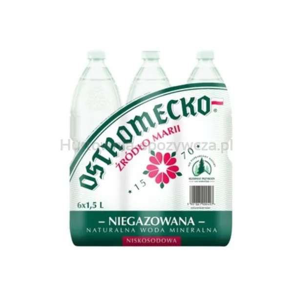 Ostromecko Woda Niegazowana Niskosodowa 1,5L