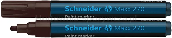 Schneider Marker Olejowy Maxx 270, Okrągły, 1-3Mm, Brązowy 