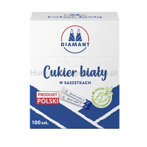 Diamant Cukier Biały W Saszetkach  100X5Gr