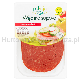 Polsoja Wędlina O Smaku Salami 100G