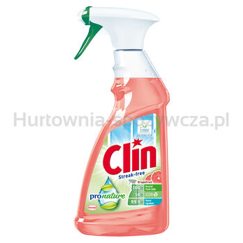 Clin Płyn Do Mycia Szyb Pronature Grapefruit 500Ml 