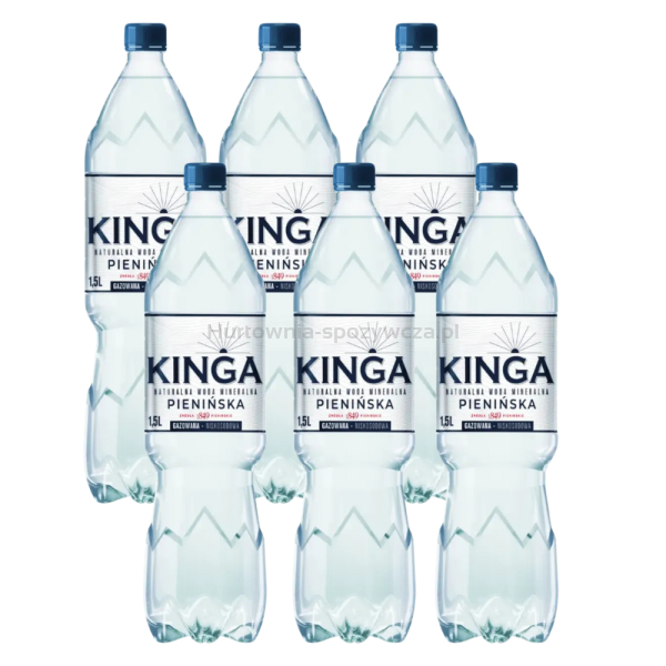 Woda Kinga Pienińska 1,5L Gazowana