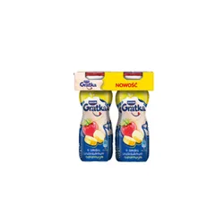 Danone Gratka Jogurt do picia o smaku truskawka-banan 4x155g