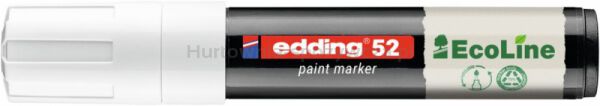 Marker olejowy na bazie wody e-52 EDDING EcoLine, 4-15mm, biały - 2