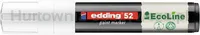 Marker olejowy na bazie wody e-52 EDDING EcoLine, 4-15mm, biały - 2