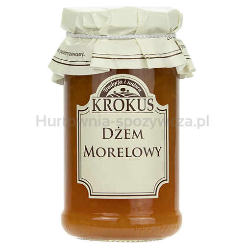 Dżem Morelowy O Obniżonej Zawartości Cukru Bezglutenowy 235 G - Krokus [BIO]