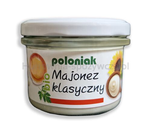 Majonez Klasyczny Bio 200 Ml - Poloniak [BIO]