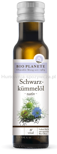 Olej Z Czarnuszki Tłoczony Na Zimno Bio 100 Ml - Bio Planete [BIO]