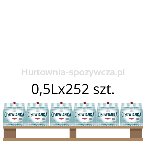 Woda Cisowianka Niegazowana 500Ml x252 szt. (Warstwa)