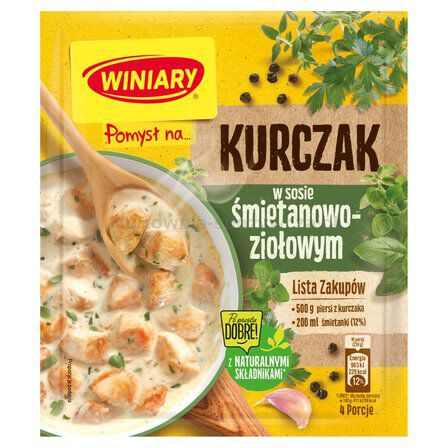 Winiary Pomysł Na... Kurczak W Sosie Śmietanowo-Ziołowym 30G