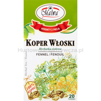 Malwa Herbatka Koper Włoski Ziołowa20 Torebek (20X1,5 G)