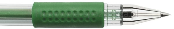 Donau Długopis żelowy z wodoodpornym tuszem 0,5mm, zielony  - 2