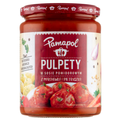 Pamapol - Pulpety W Sosie Pomidorowym Z Marchewką I Pietruszką 500G