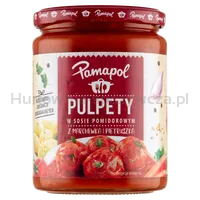 Pamapol Pulpety W Sosie Pomidorowym Z Marchewką I Pietruszką 500G