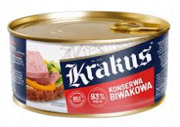 Krakus Konserwa Biwakowa 300G<br>(Data przydatności 02.08.2025)