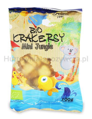 Krakersy Mini Jungle Bio 100 G - Bio Ania [BIO]