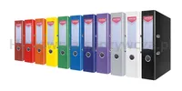 Segregator OFFICE PRODUCTS Officer, PP, A4/75mm, fioletowy - 3