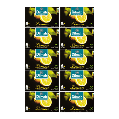 Dilmah herbata Lemon Flavoured Black Tea 20X1,5 G x10 szt.