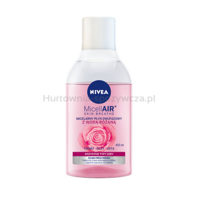 Nivea Płyn Micelarny Z Oraniczną Wodą Różaną 400 Ml