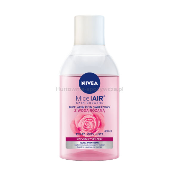 Nivea Płyn Micelarny Z Oraniczną Wodą Różaną 400 Ml