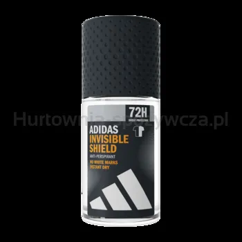 Adidas Antyperspirant W Kulce Dla Mężczyzn Invisible Shield Bez Żóltych Plam I Białych Śladów, 50 Ml