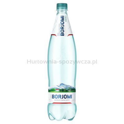 Borjomi Naturalna Woda Mineralna Gazowana 1 L [BIO]