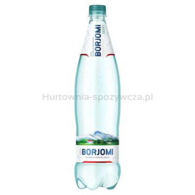 Borjomi Naturalna Woda Mineralna Gazowana 1 L 