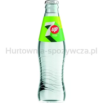 7UP Napój gazowany o smaku cytrynowo - limonkowym zero cukru 200ml