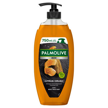 Palmolive Żel Pod Prysznic Men Citrus Crush Odświeżajacy Dla Mężczyzn 3W1 750 Ml