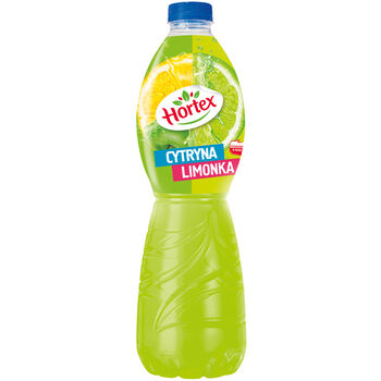 Hortex Napój Cytryna - Limonka Butela Pet 1,75L