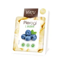 Pierogi z jagodami 400g Virtu