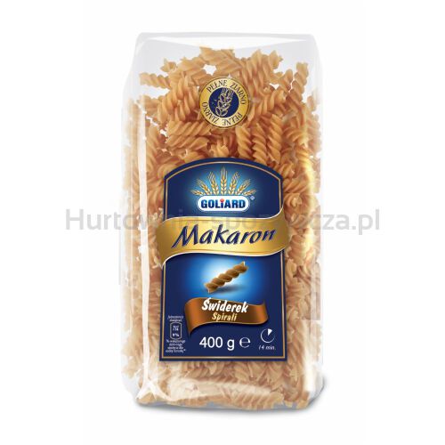 Goliard Makaron Świderek Pełne Ziarno 400 G