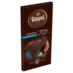 Wawel Czekolada Gorzka 70% Cocoa Z Karmelem I Solą Morską 100G