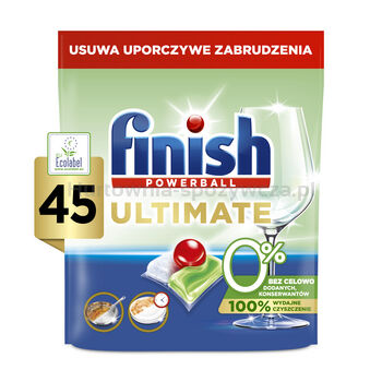 Finish Kapsułki Do Zmywarki Ultimate 45 0%