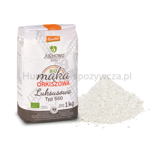 Mąka Orkiszowa Luksusowa Typ 550 Demeter Bio 1 Kg - Juchowo [BIO]