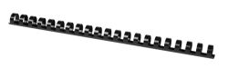 Office Products Grzbiety do bindowania A4, 14mm (125 kartek), 100 szt., czarne 