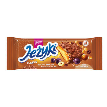 Jeżyki Classic Ciastka W Czekoladzie Mlecznej 140 G