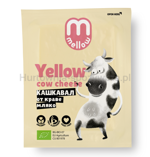 Ser Żółty Kashkaval Bio 200 G - Mmellow [BIO]