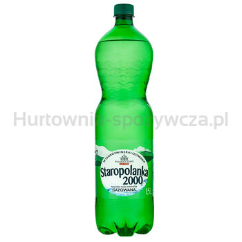 Woda Staropolanka 2000 woda gazowana 1,5 litra