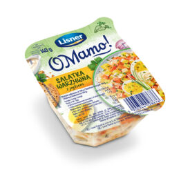 Lisner O Mamo! Sałatka Warzywna Z Jajkiem 140 G 