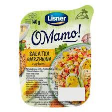 Lisner O Mamo! Sałatka Warzywna Z Jajkiem 140 G