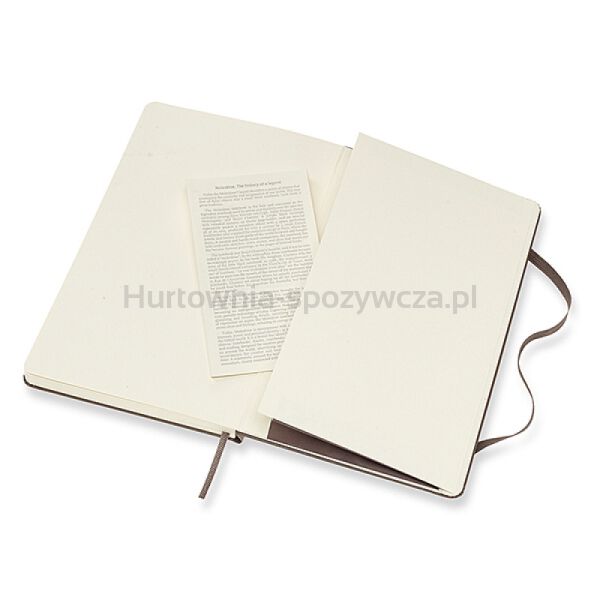 Notes MOLESKINE Classic P (9x14cm), gładki, twarda oprawa, 192 strony, czerwony - 5